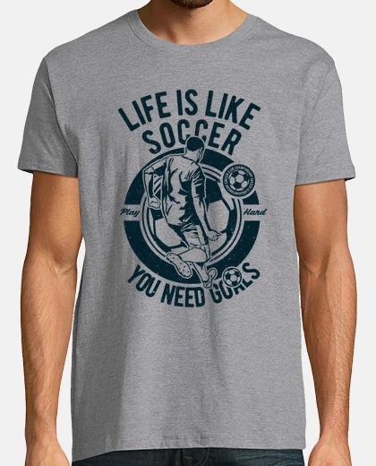 Tee-shirt la vie est like football