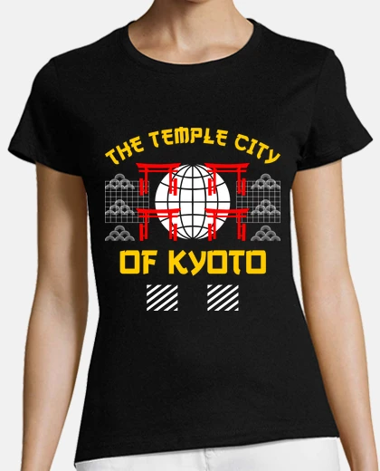 Tee-shirt la ville-temple de Kyoto