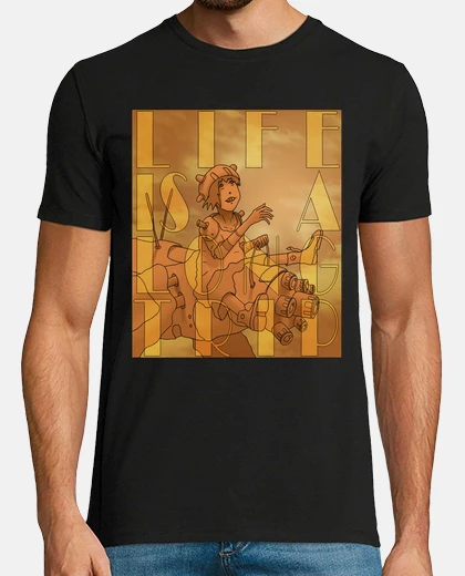 T-shirt la vita è un long trip 