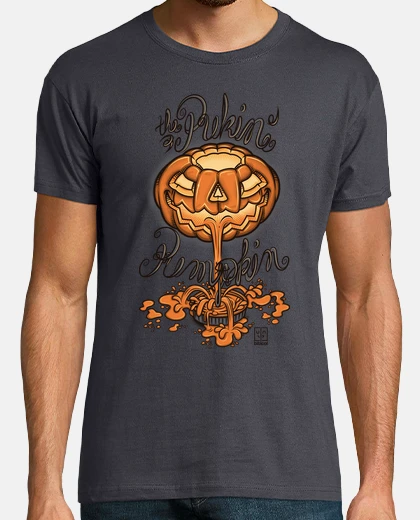 T-shirt La zucca che vomita