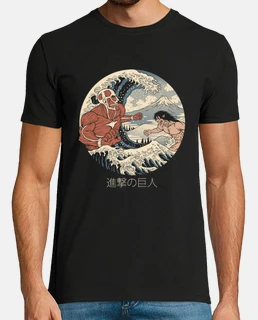 la camisa de los grandes titanes para hombre