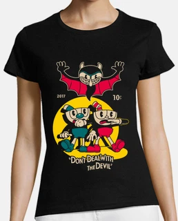 la camisa del diablo camiseta para mujer