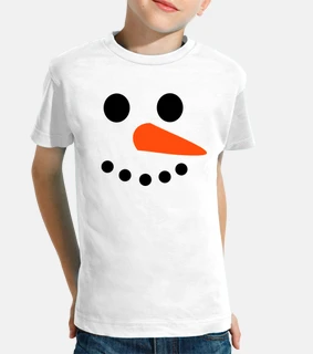 la cara del muñeco de nieve