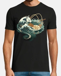 la gran ola kitsune - fideos ramen