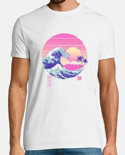 la grande chemise vaporwave mens