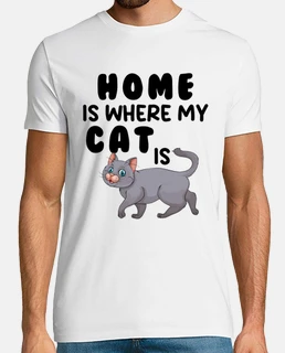 La maison est où mon chat est