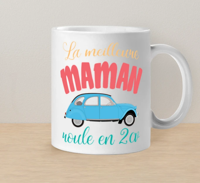 la migliore mamma guida una 2cv