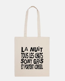 La nuit tous les chats sont gris et portent conseil