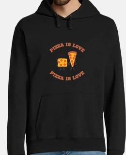 la pizza è amore delle coppie, design divertente, stile italiano, napoli, retrò, vintage