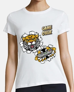 la tigre gioca con consolle il gioco è 