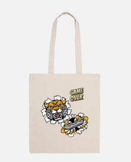 la tigre gioca con consolle il gioco è 