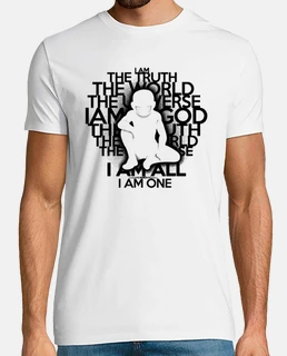 la verdad - versión en negro - hombre camiseta