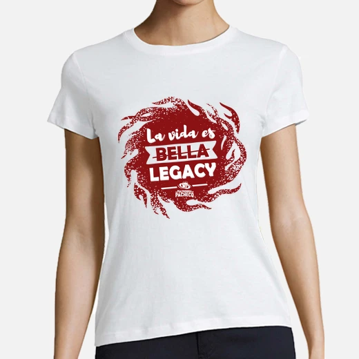 la vida es legacy - mujer - marca roja
