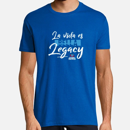 la vida es legacy - pacheco - hombre