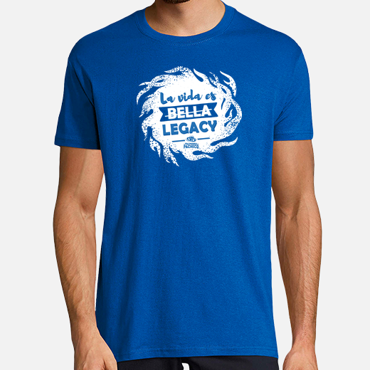 la vida es legacy versión 2 - hombre - azul