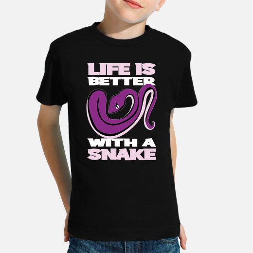 la vida es mejor con una serpiente
