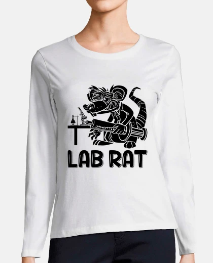 Tee-shirt lab tech laboratoire rat chimiste labor
