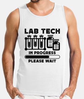 lab tech in medical science laboratory