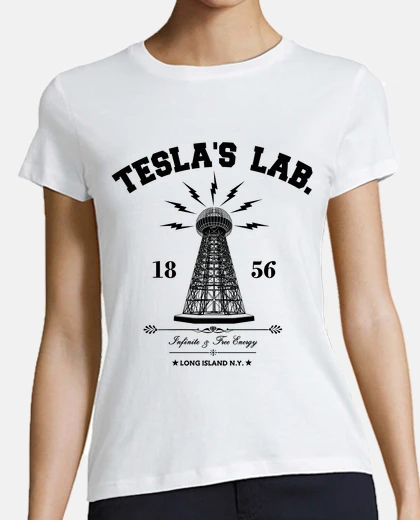 Playera LABORATORIO DE NIKOLA TESLA , 2
