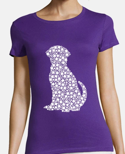 Tee-shirt labrador lover et trèfle à quatre feuilles