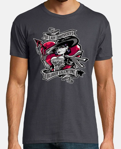 T-shirt lady dimitrescus bloody valentino e