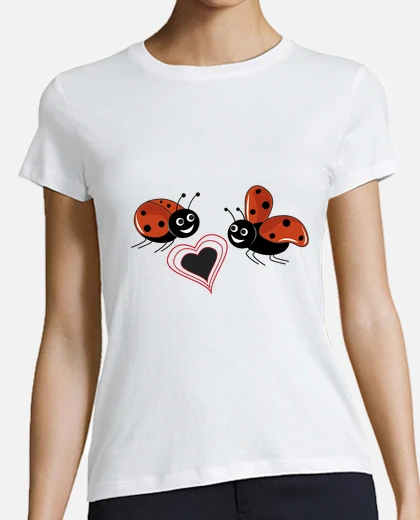 Costume de coccinelle, femmes, robe à pois noir/rouge avec ailes et Costume de coccinelle, femmes, robe à pois noir/rouge avec ailes et