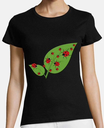 Playera ladybugs plants