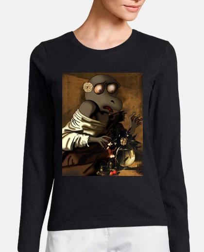 Playera Lagarto mordido por niño