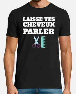 Laisse cheveux parler humour coiffure
