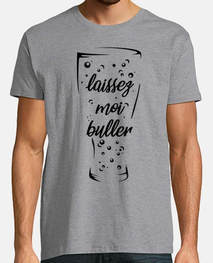 Tee-shirt Laissez moi buller (soda)