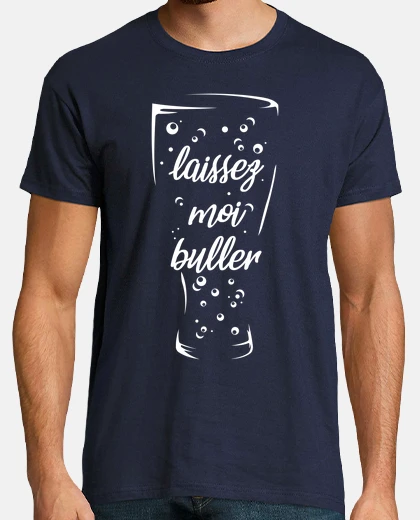 Tee-shirt Laissez moi buller (soda)