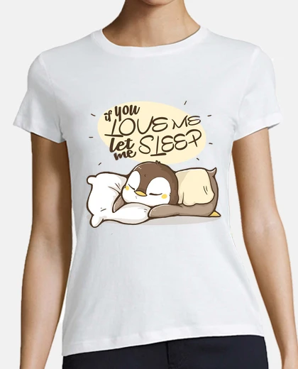 Tee-shirt laissez-moi dormir