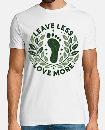 Tee-shirt Laissez moins love plus d39éco-concepti