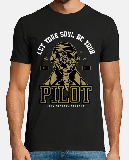 Tee-shirt laissez votre devrait être votre pilote