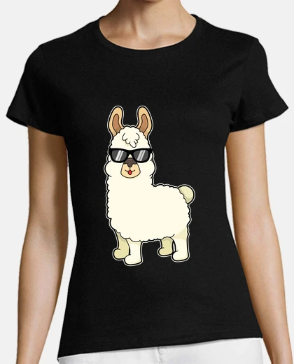 T-shirt lama cool alpaca occhiali da sole diver