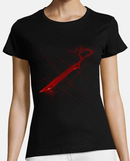 T-shirt lama di forbice