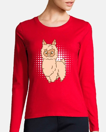 Tee-shirt lama mignon alpaga mignon