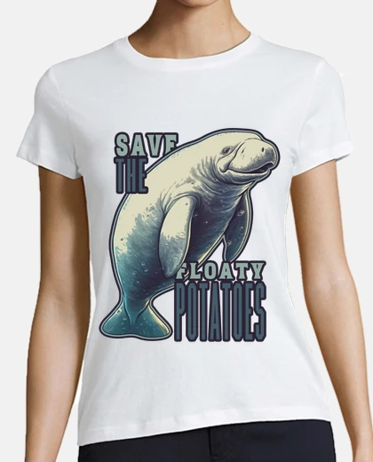 Tee-shirt lamantin sauvons les lamantins