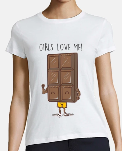 Tee-shirt l'amour du chocolat
