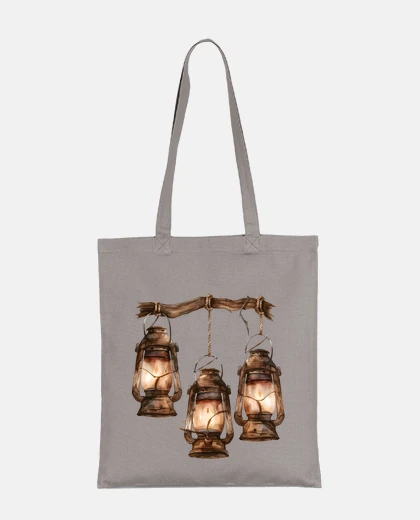 Sac lampe tempete ancienne film sac brocante vide grenier atelier fourre-tout 