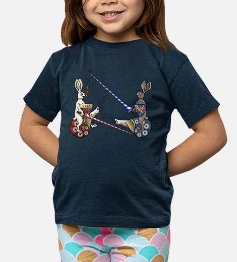 Vêtements lance et carotte - joute de lapin