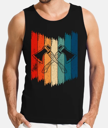 Tee-shirt lancer de hache vintage lancer de hache