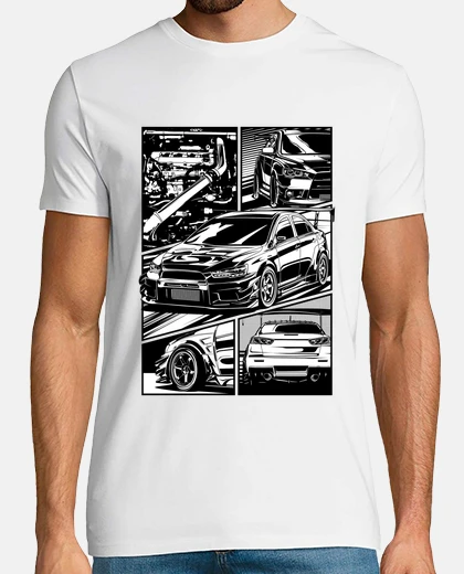 T-shirt Lancer Evo X