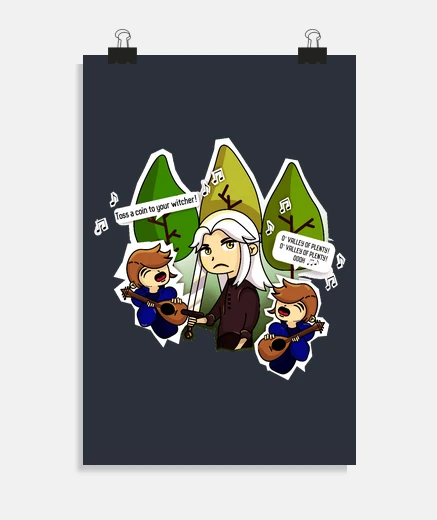 Poster lancer une pièce à votre sorceleur