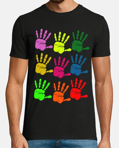 T-shirt lancette colorate