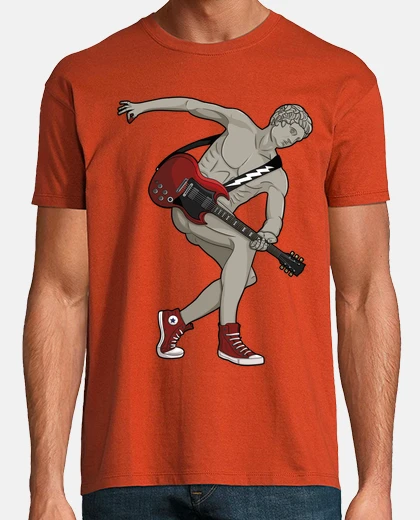Tee-shirt lanceur de disque rock 21