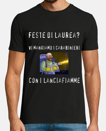 T-shirt Lanciafiamme
