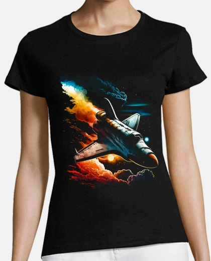 T-shirt lancio dello Space Shuttle