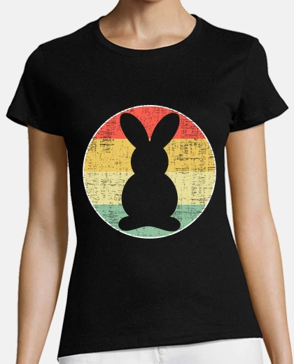Tee-shirt lapin vintage lapin rétro