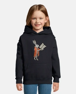 lapin lisant un man écrit